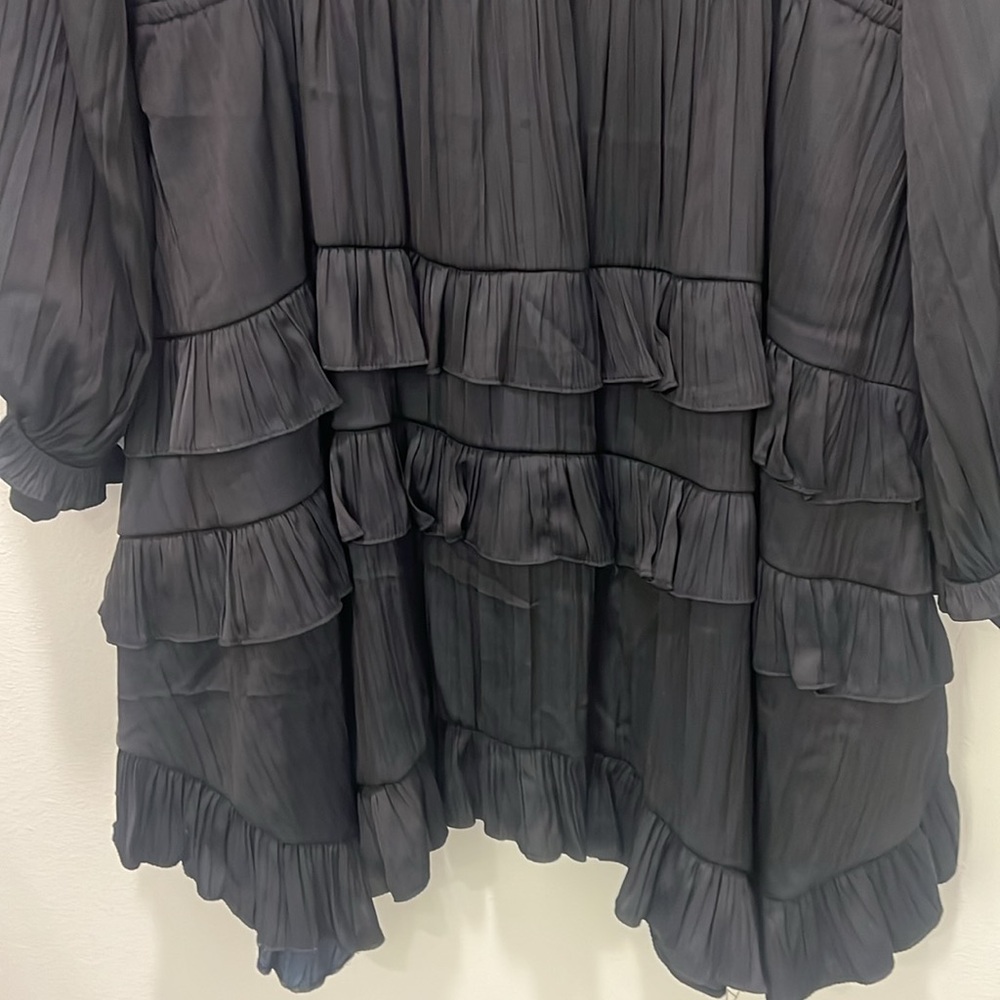 NWT Anthropologie Tiered Ruffled Mini Dress - Picture 5 of 10